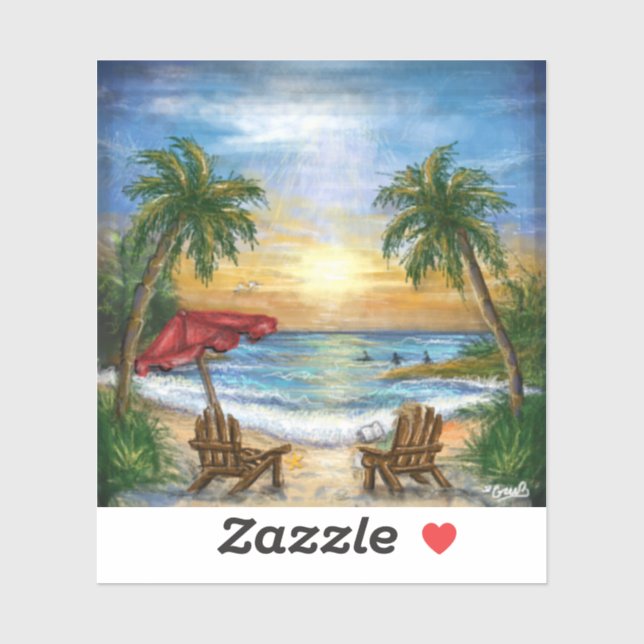 Adesivo 2025 Concurso de criatividade de Verão, Miacademy  (Folha)