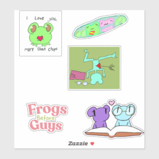 Adesivo 2026 frog Valentine pack Sticker