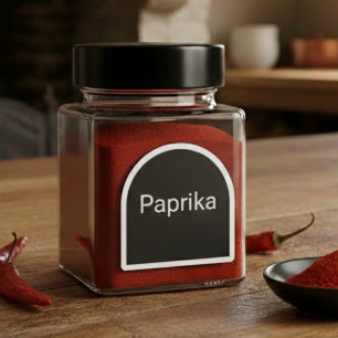 Adesivo 20 ervas aromáticas e especiarias de cozinha, rótu