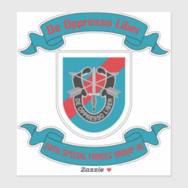 Adesivo 20 Especial Forces Group (Airborne) 20 SFG