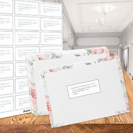 Adesivo 21 Modelo de Endereço Convidado cada Prata de 1,75