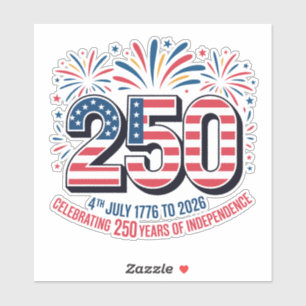 Adesivo 250 Anos de Independência