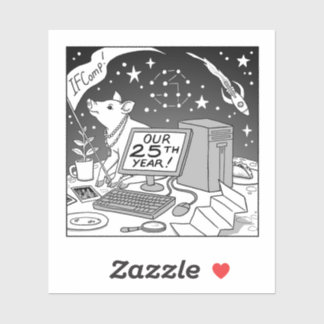 Adesivo 25 IFComp Sticker