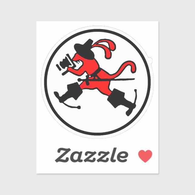 Adesivo 2 Staffel Aufklärungsgruppe 33 - 2.(F)/33 Emblem (Folha)