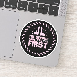 Adesivo 2A Second protege a primeira arma de voz livre ros