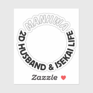 Adesivo 2d husband and isekai life sticker | manhwa sticke
