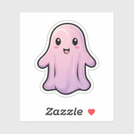 Adesivo 31 de outubro Fantasma Rosa-Rosa-Rosa-Rosa-Feliz