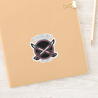 Adesivo 3" Springfield Sabers Vinyl Sticker