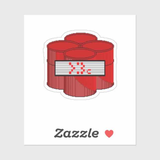 Adesivo >:3c explosivos (Folha)