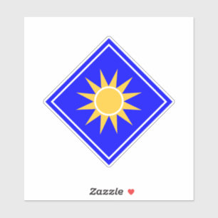 Adesivo 40ª Divisão de Infantaria Militar dos Estados Unid