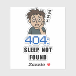 Adesivo 404 Sono Não Encontrado