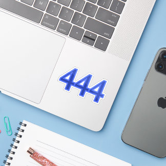 Adesivo 444 Número de Anjo Bênçãos