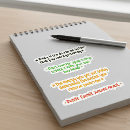 Adesivo 4 Best Motivational Quotes of all Time | Daily