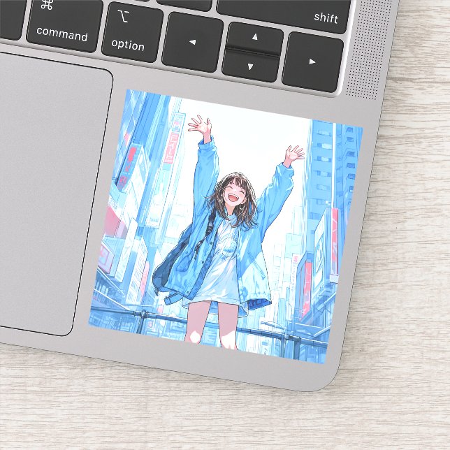 Adesivo 5万人達成記念シール seal｜寿司娘 GenerativeAI (Detalhe)