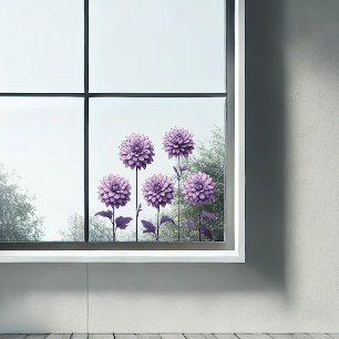 Adesivo 5 Lavandas Dahlia Stickers (14": tamanhos 7.5 - 12