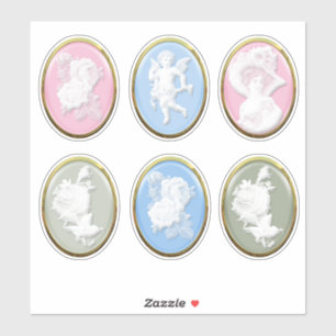 Adesivo 6 x Lindos presentes de cartazes de cartografia