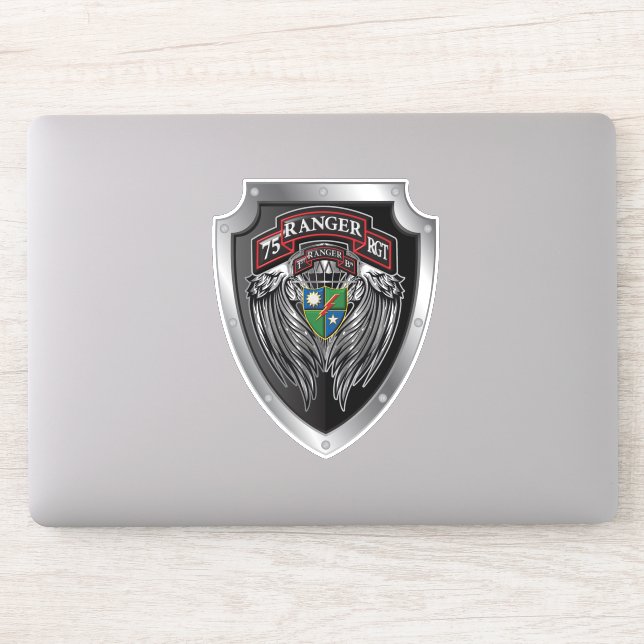 Adesivo 75º Regimento Ranger 1º Bat "Rangers Lideram o Cam (Computador)
