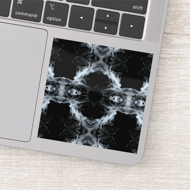 Adesivo 7 Deadly Sins and 7 Contrary Virtues Abstract Art (Detalhe)