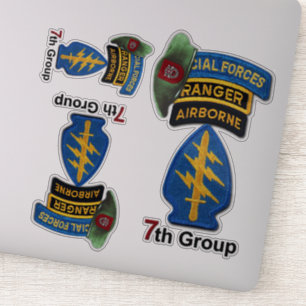 Adesivo 7 do Exército Grupo das Forças Especiais SFG