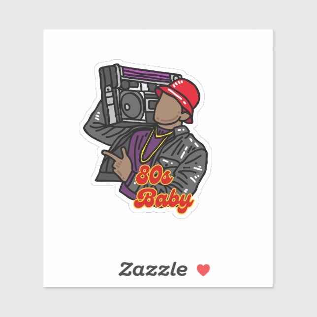 Adesivo 80 Bebê (Folha)