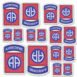Adesivo 82.ª Divisão de Navegação da ABN Fort Bragg Co