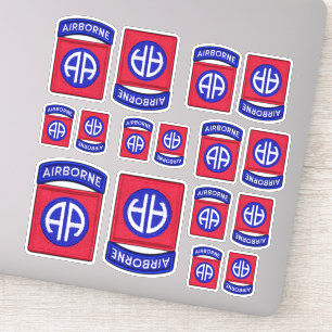 Adesivo 82.ª Divisão de Navegação da ABN Fort Bragg Co