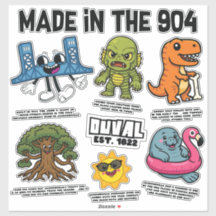 904 Ícones Vinil Sticker Sheet XL