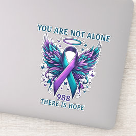 Adesivo 988 Suicide Prevention You Matter Ribbon Support 