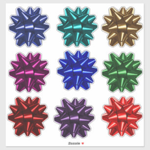 Adesivo 9 Arcos de quebra de presentes de prova de esmagam