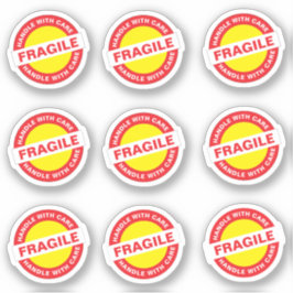 Adesivo 9PCS Ecommerce Fragile Stickers