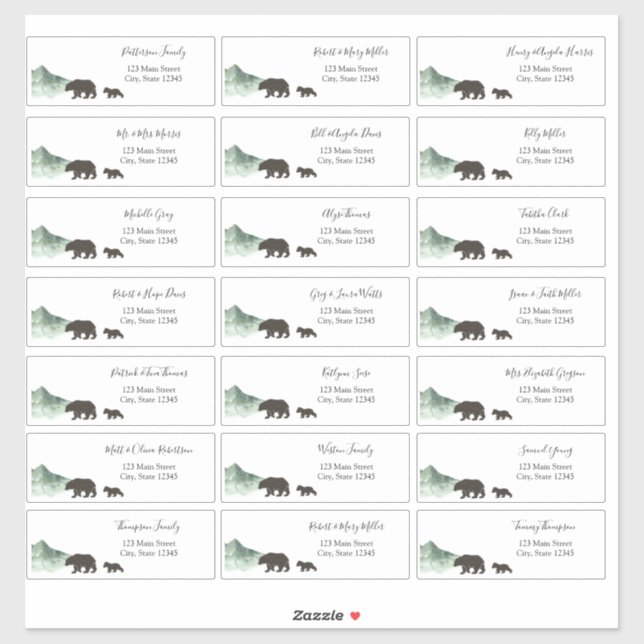 Adesivo A Aventura Começa Envelope De Endereço Convidado D (Folha)