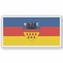 Adesivo A bandeira da Transilvânia