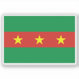 Adesivo A bandeira das pessoas Ewe, Gana