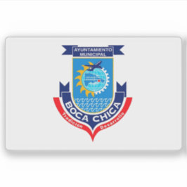 Adesivo A bandeira de Boca Chica