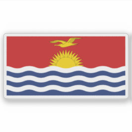Adesivo A bandeira de Kiribati