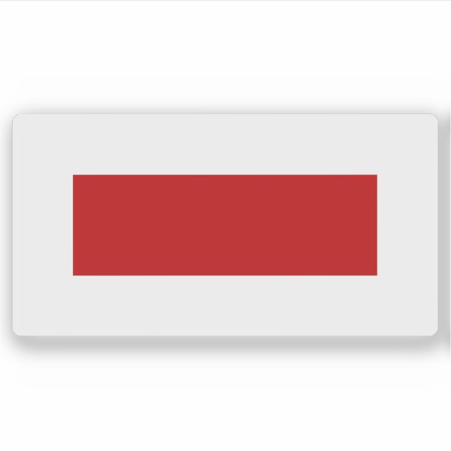 Adesivo A bandeira de Sharjah (Frente)