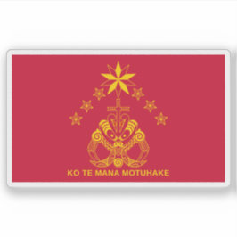 Adesivo A bandeira do Kīngitanga
