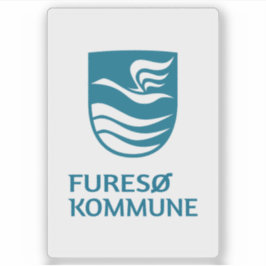 Adesivo A bandeira do município de Furesø