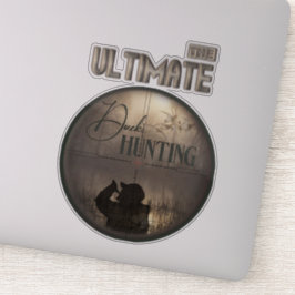 Adesivo A caça derradeira aos patos