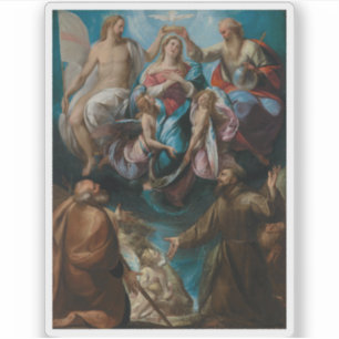 Adesivo A coroação da Virgem com Joseph&Francis