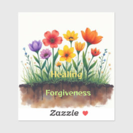 Adesivo A cura exige perdão