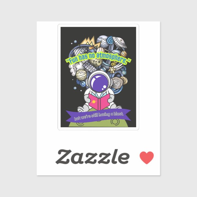 Adesivo A diversão não tem admofera (Folha)