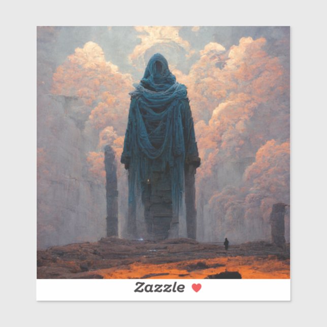 Adesivo A Fofa Fantasia da Arte Científica (Folha)