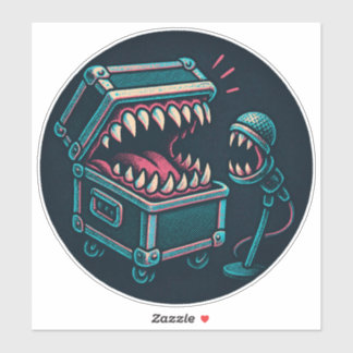 Adesivo A Mímica do Karaoke