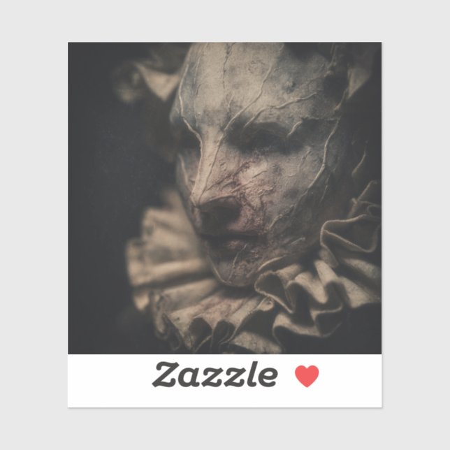 Adesivo A Mirage in Hymn — Gothic Fine Art  (Folha)