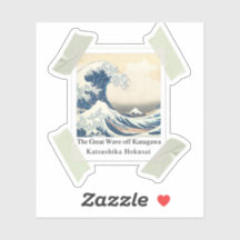 A onda do Excelente de Kanagawa em Retrato