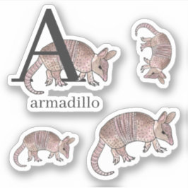 Adesivo A para Armadillo Stickers