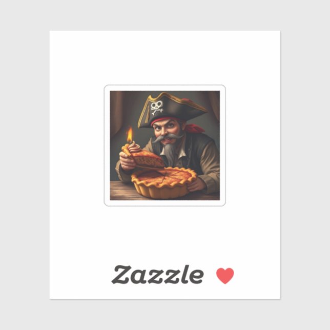 Adesivo A "PIErate" (Folha)