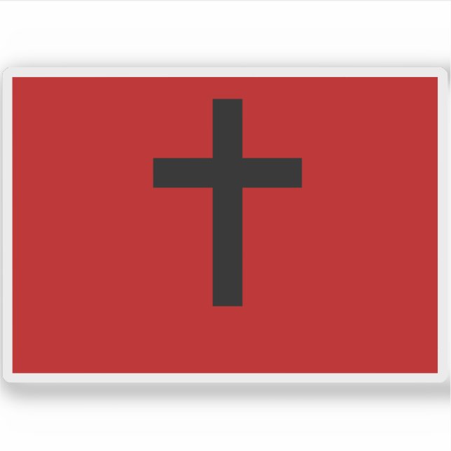 Adesivo A primeira bandeira revolucionária da Grécia (1821 (Frente)