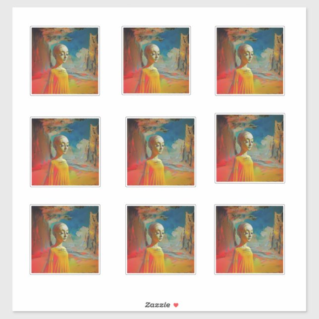 Adesivo A surreal de tudo (Folha)